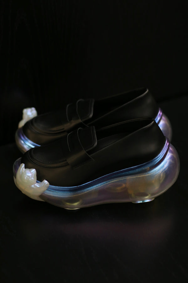 Jennyfax Bear Platform Shoes JFAW23SHOES03 Black PJF5